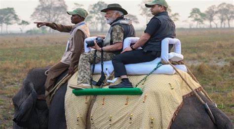 PM Modi in Kaziranga National Park